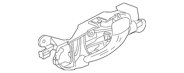 Handle-Remote Co (Jaguar OEM) C2C5107OEM