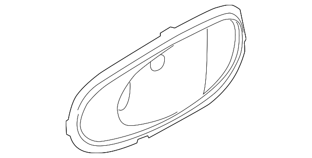 Escutcheon-Rem C (Jaguar OEM) C2C5123OEM