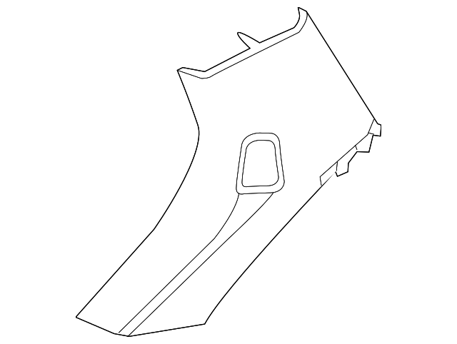 Finisher-D Post (Jaguar OEM) C2C5324LHJOEM