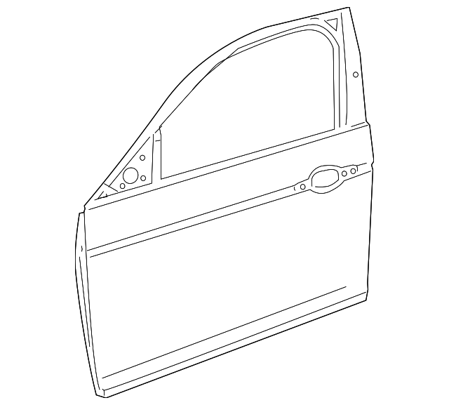 Panel-Door - Discontinued (Jaguar OEM) C2C6266OEM