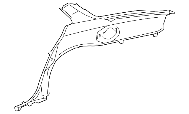 Panel-Fender (Jaguar OEM) C2C7467OEM
