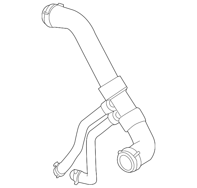Hose Lower Radiator C2C9778