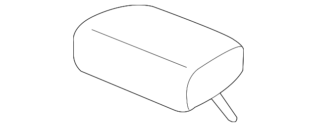 Headrest (Jaguar OEM) C2D11391RHPOEM
