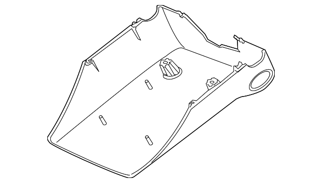 Cowl-Steering Co (Jaguar OEM) C2D11888PVJOEM