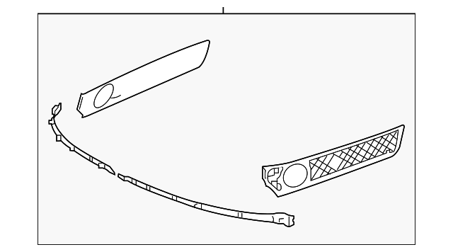Kit-Facia/Dr Ven (Jaguar OEM) C2D14920OEM