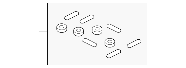 Kit-Spacer (Jaguar OEM) C2D16896OEM