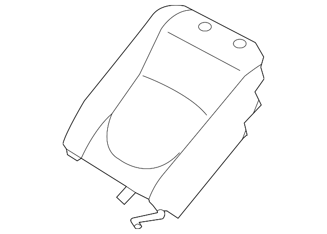Cover-Squab (Jaguar OEM) C2D19206YEXOEM