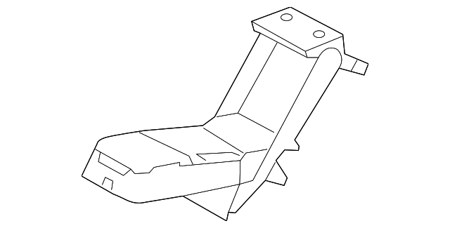 Armrest-Squab - Discontinued (Jaguar OEM) C2D19443RHPOEM
