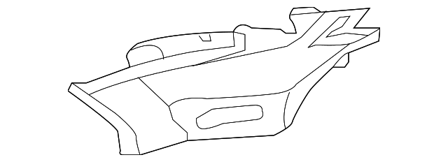 Finisher-D/E Pos (Jaguar OEM) C2D19939VAEOEM