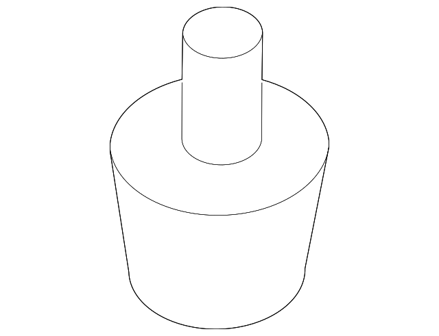 Rubber-Bump Stop (Jaguar OEM) C2D2296OEM