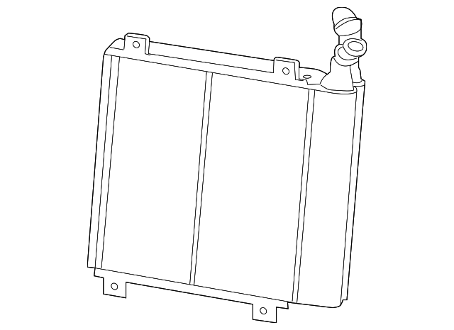 Radiator (Jaguar OEM) C2D23154OEM
