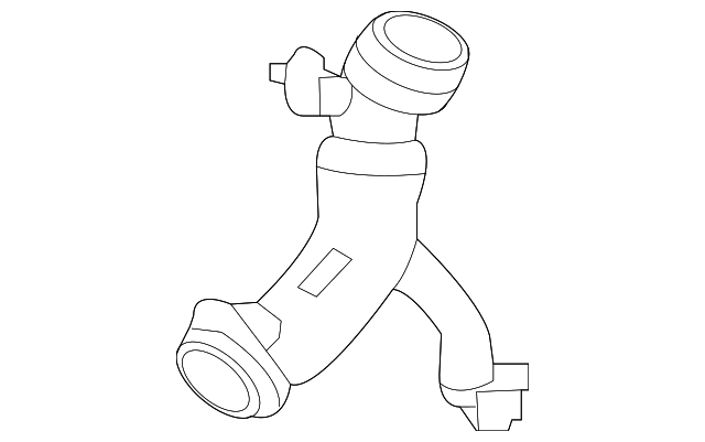 Hose-Radiator (Jaguar OEM) C2D23172OEM