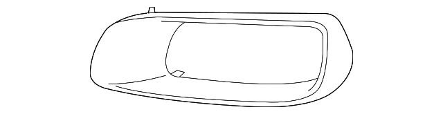 Mldg Grille Left Hand Front Lower XJ C2D25658