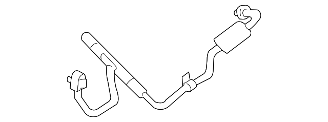 Hose-Air Con (Jaguar OEM) C2D26088OEM