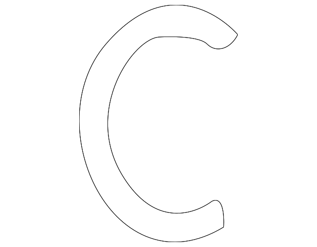 Clip-Retaining (Jaguar OEM) C2D2757OEM