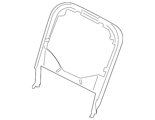 Frame-Front Seat (Jaguar OEM) C2D29760OEM