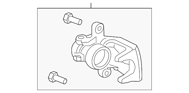 Housing-Caliper (Jaguar OEM) C2D30774OEM