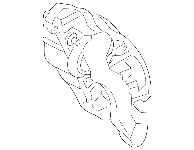 Housing-Caliper (Jaguar OEM) C2D3107OEM