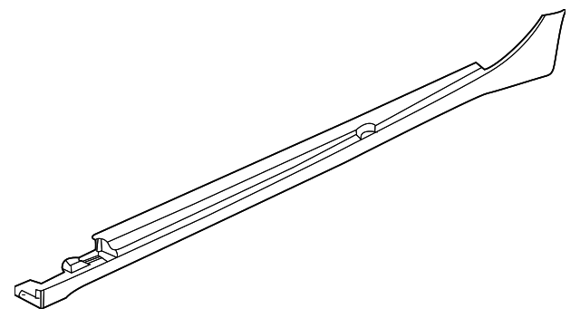 Moulding-Body Si (Jaguar OEM) C2D31113LMLOEM