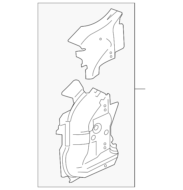 Reinforcement (Jaguar OEM) C2D31543OEM