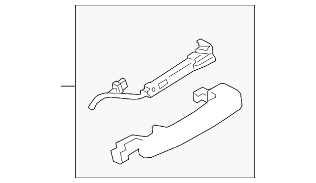 Handle-Door (Jaguar OEM) C2D32281LMLOEM
