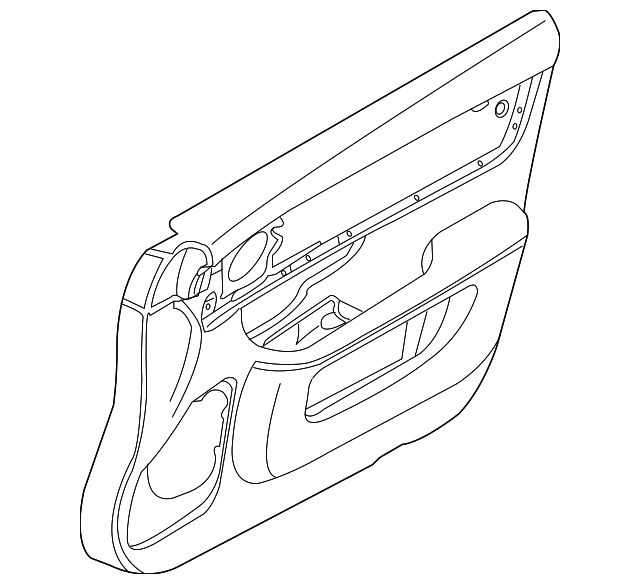 Casing-Door (Jaguar OEM) C2D34647RJPOEM