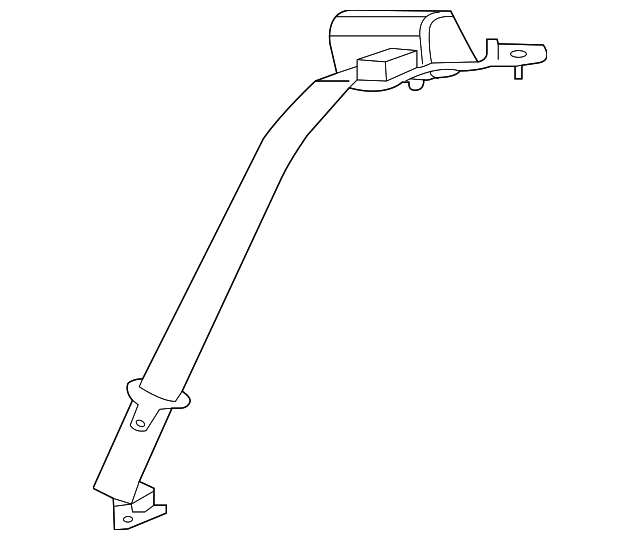 Seatbelt (Jaguar OEM) C2D37598AMSOEM