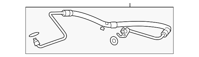 Hose-Power Steer (Jaguar OEM) C2D38623OEM