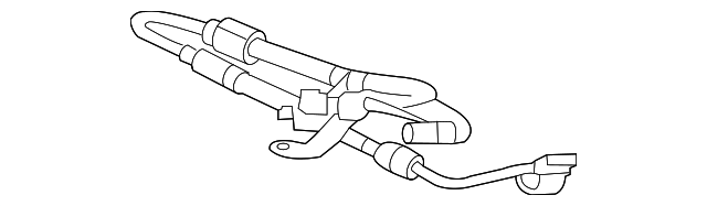 Hose-Power Steer (Jaguar OEM) C2D38624OEM