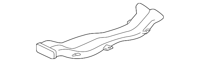 Duct-Console (Jaguar OEM) C2D39152OEM