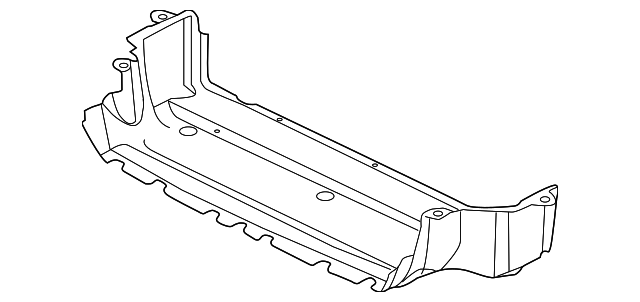 Shield-Deflector (Jaguar OEM) C2D39258OEM