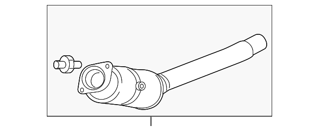 Catalt&Dnppe-Exh (Jaguar OEM) C2D40511OEM