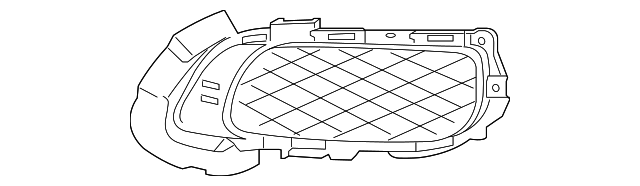 Mesh-Grille (Jaguar OEM) C2D41722OEM