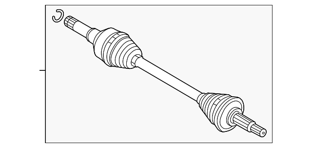 Halfshaft C2D42131OEM