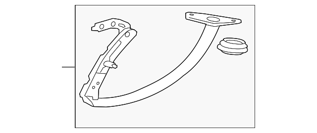 Hinge-Trunk Lid (Jaguar OEM) C2D42536OEM