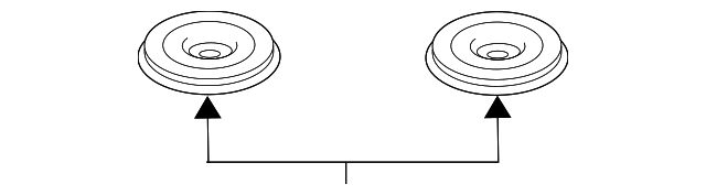 Insulator (Jaguar OEM) C2D45333OEM