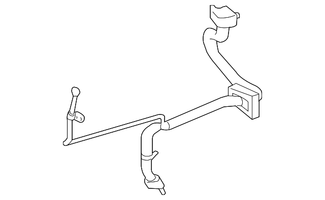 Pipe-Air Con (Jaguar OEM) C2D48651OEM