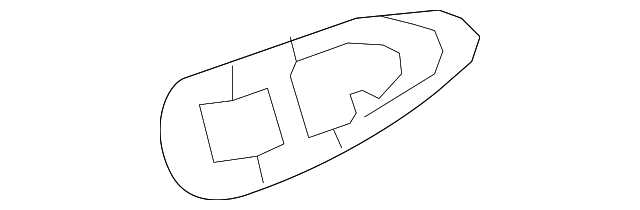 Gasket (Jaguar OEM) C2D49182OEM