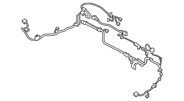 Harness (Jaguar OEM) C2D50811OEM