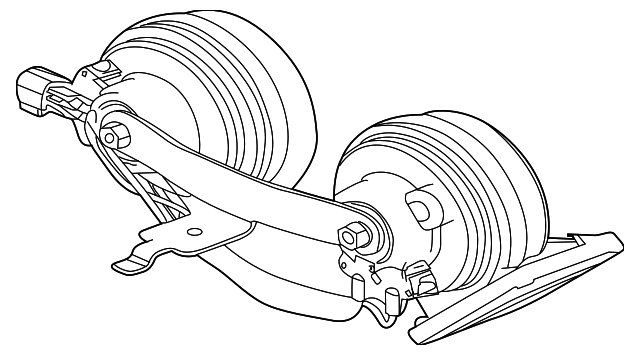 Horn (Jaguar OEM) C2D55025OEM
