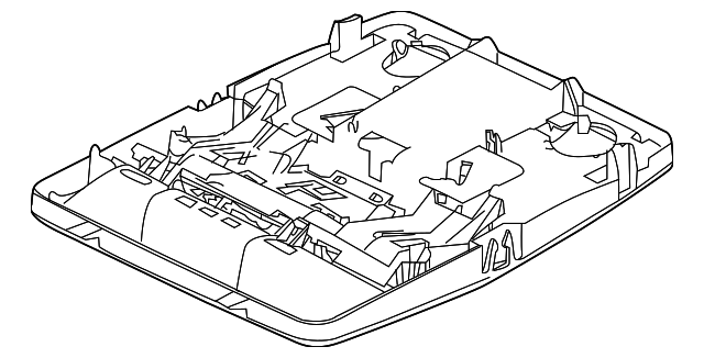 Console-Roof (Jaguar OEM) C2D56108PVJOEM