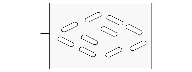 Kit-S/Roof Frnt (Jaguar OEM) C2D5747OEM