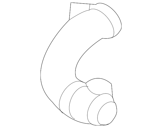 Hose-Radiator (Jaguar OEM) C2D6004OEM
