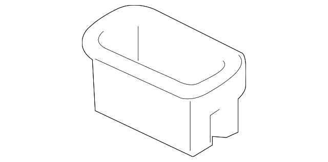 Ashtray (Jaguar OEM) C2D6646OEM