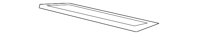 Vent-Parcel Shel (Jaguar OEM) C2D7235PVJOEM