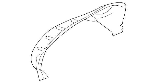 Panel-Wheelarch (Jaguar OEM) C2D9467OEM