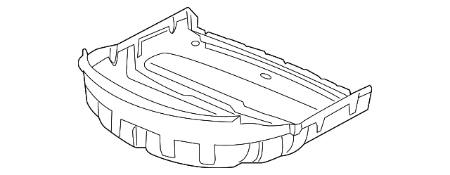 Panel-Trunk Floo (Jaguar OEM) C2D9473OEM