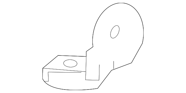 Bracket-Air Clea (Jaguar OEM) C2D9657OEM