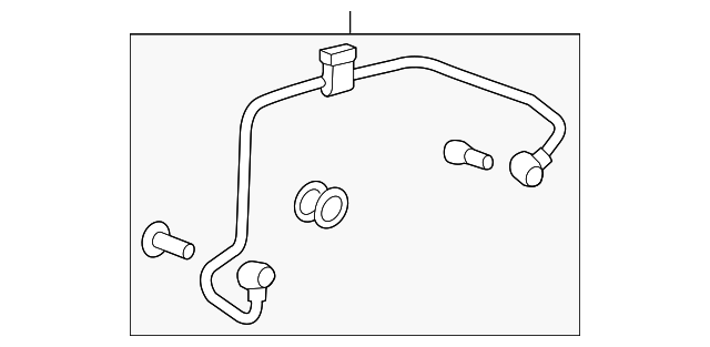 Hose (Jaguar OEM) C2G2674OEM