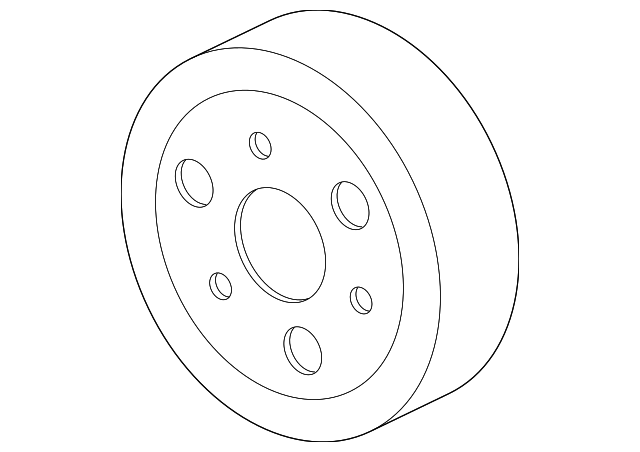 Pulley-Water Pum (Jaguar OEM) C2G2879OEM